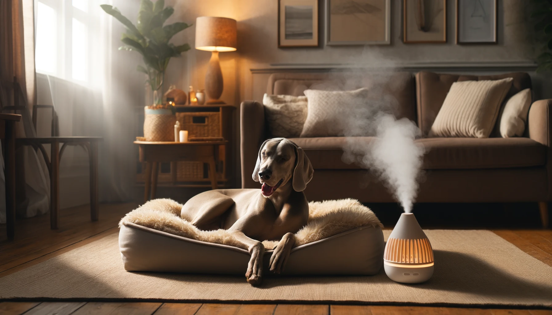 Read more about the article Aromatherapy for Dogs: Our 3-Month Journey with Alenzo the Weimaraner